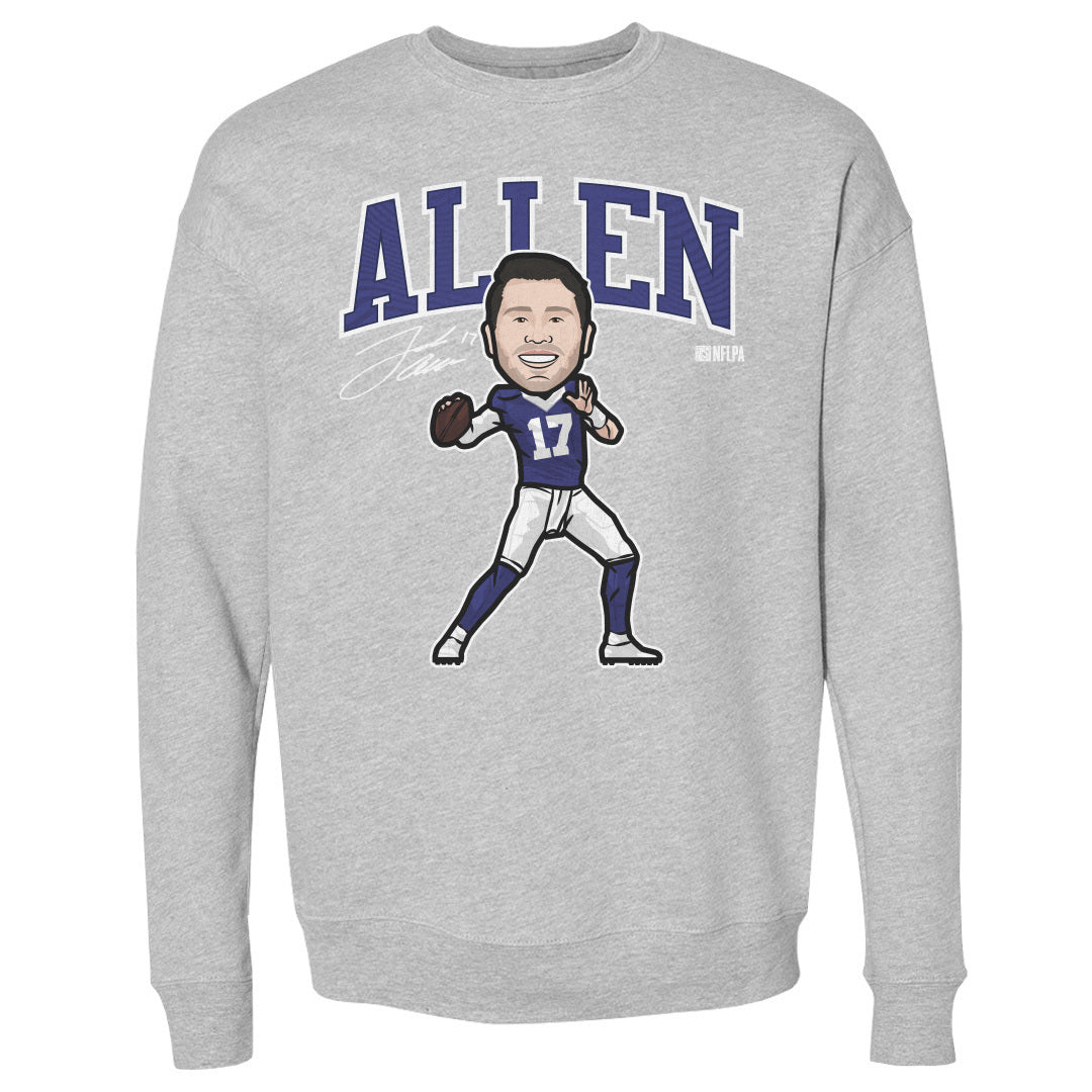 Josh Allen Men&#39;s Crewneck Sweatshirt | 500 LEVEL