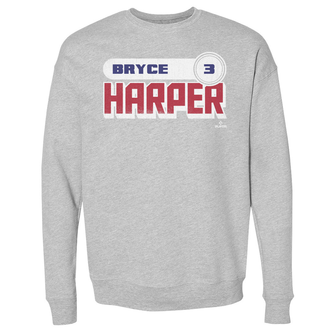 Bryce Harper Men&#39;s Crewneck Sweatshirt | 500 LEVEL