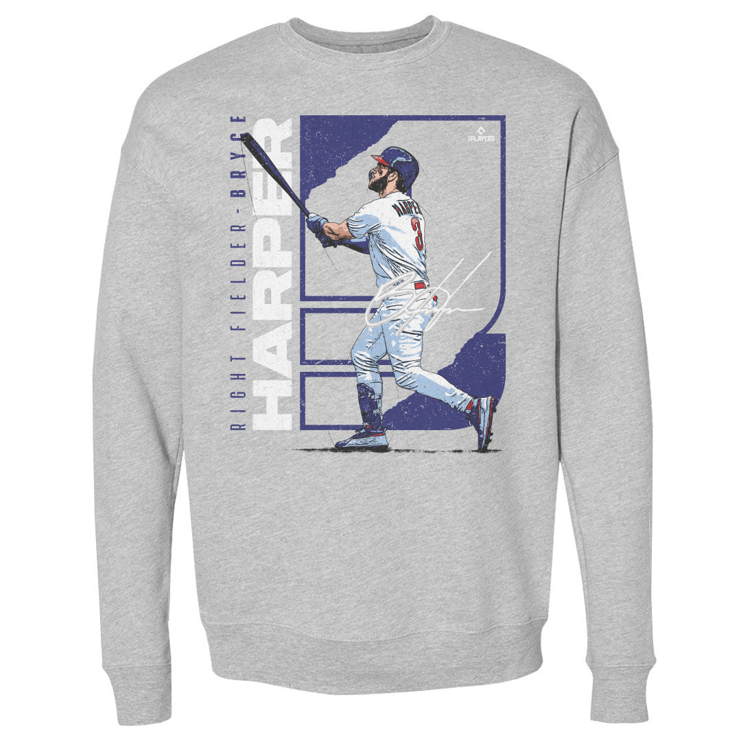 Bryce Harper Men&#39;s Crewneck Sweatshirt | 500 LEVEL