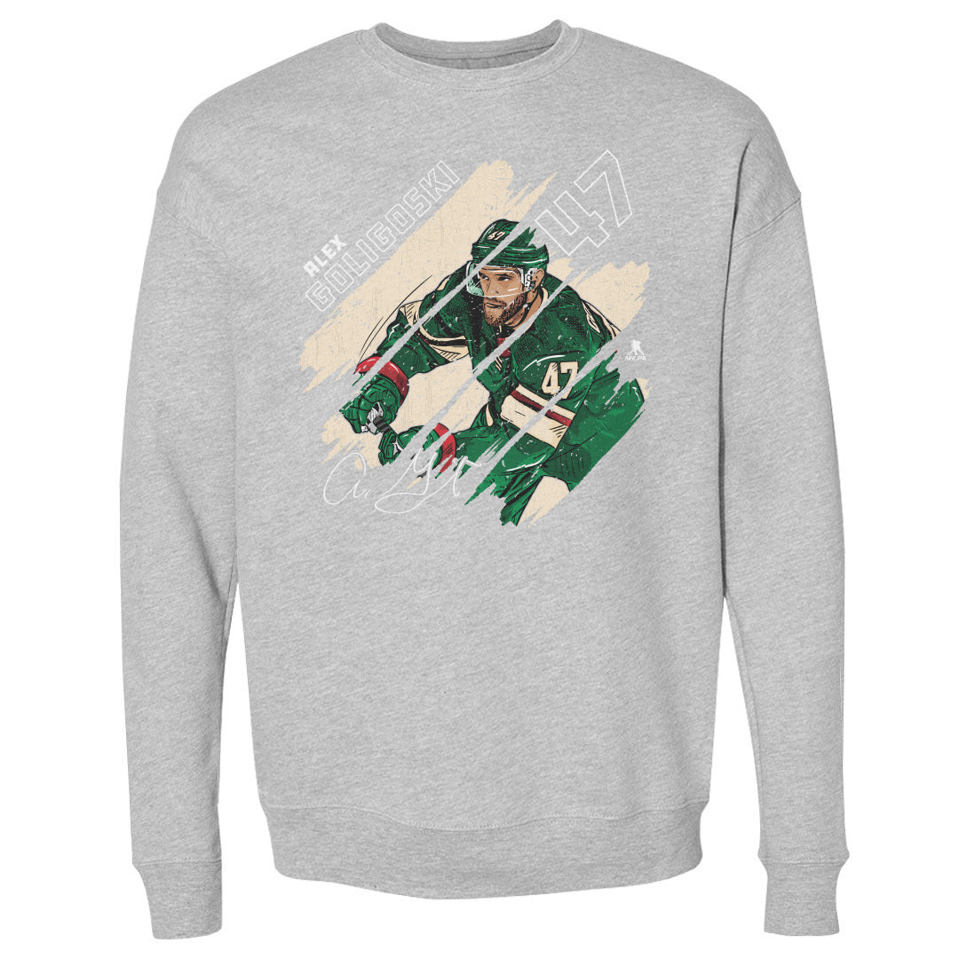 Alex Goligoski Men&#39;s Crewneck Sweatshirt | 500 LEVEL