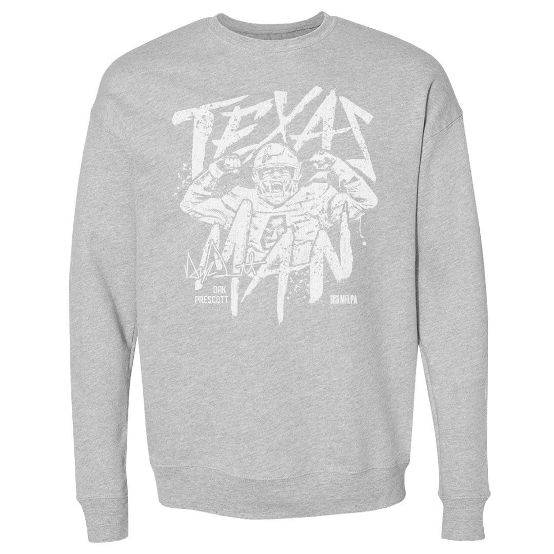 Dak Prescott Men&#39;s Crewneck Sweatshirt | 500 LEVEL