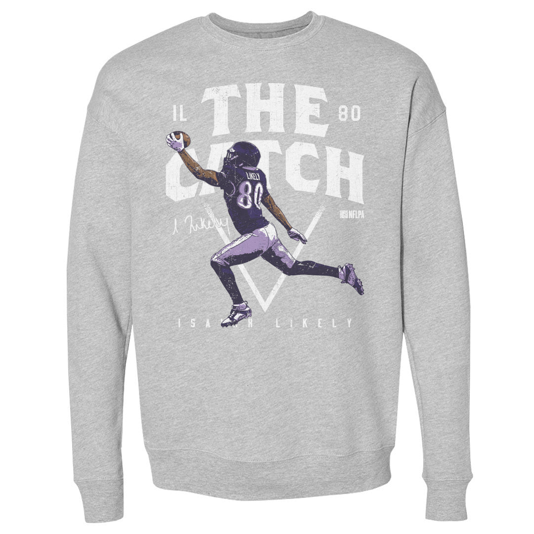 Isaiah Likely Men&#39;s Crewneck Sweatshirt | 500 LEVEL