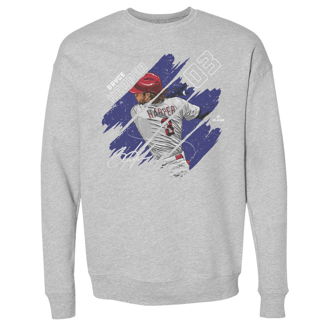 Bryce Harper Men&#39;s Crewneck Sweatshirt | 500 LEVEL