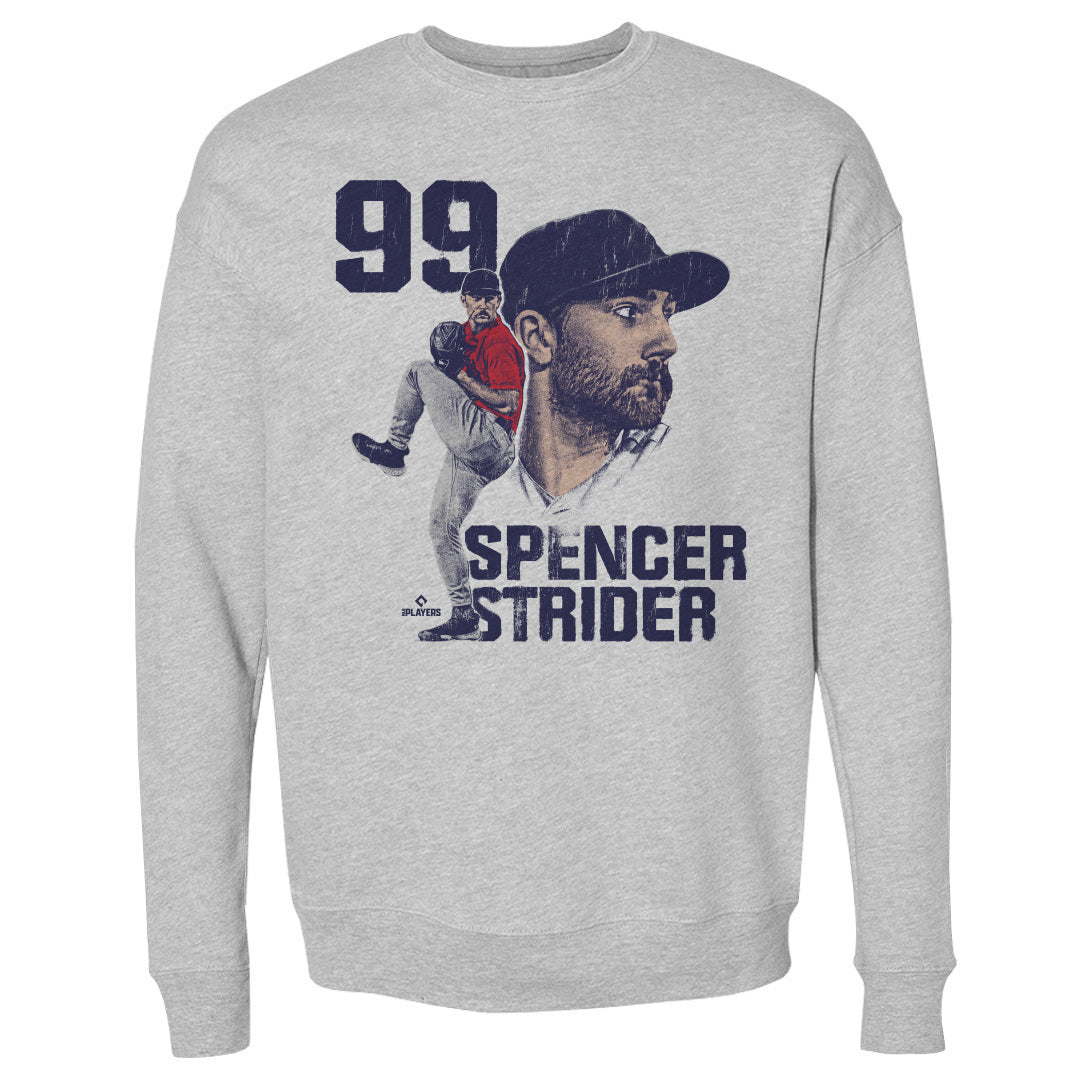 Spencer Strider Men&#39;s Crewneck Sweatshirt | 500 LEVEL