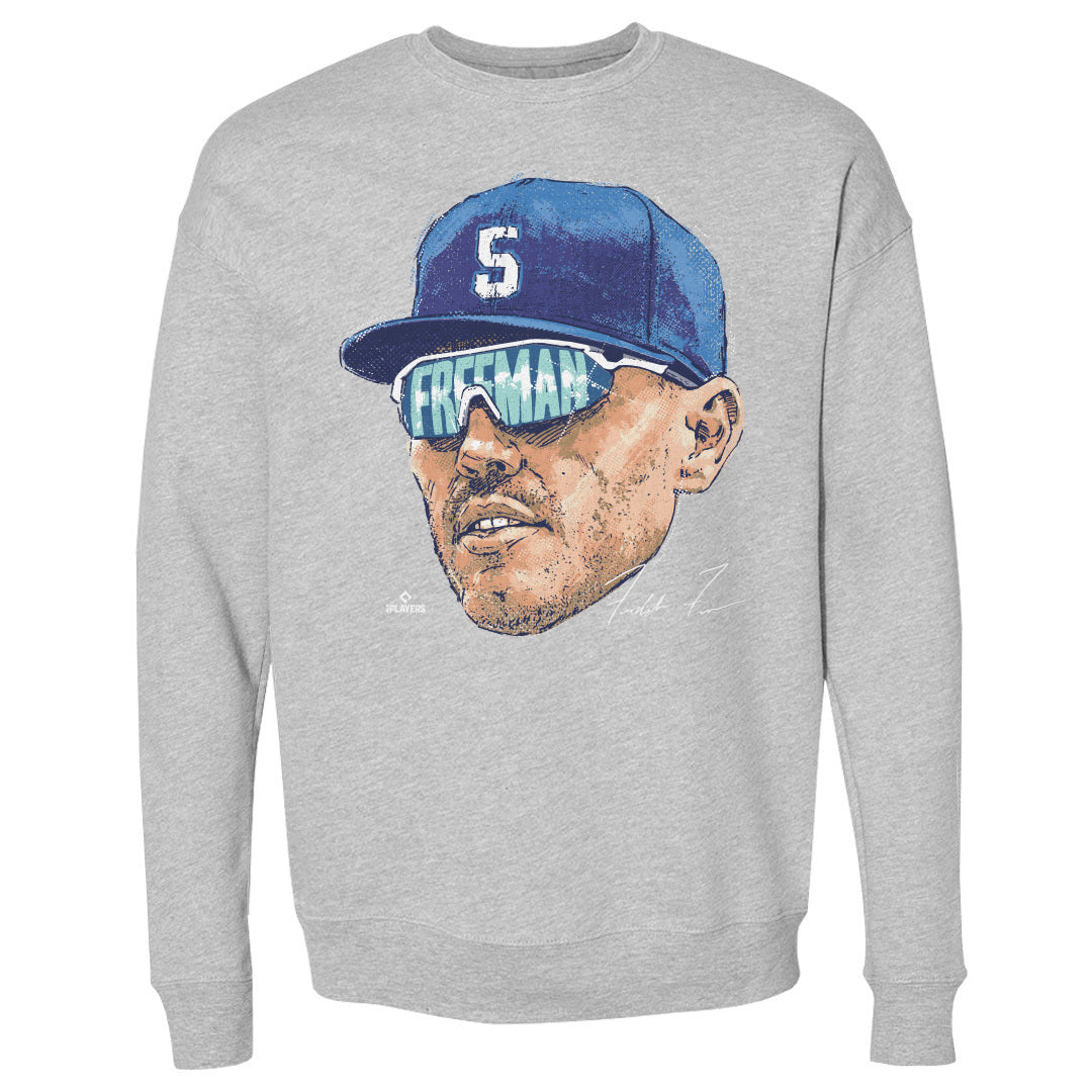 Freddie Freeman Men&#39;s Crewneck Sweatshirt | 500 LEVEL