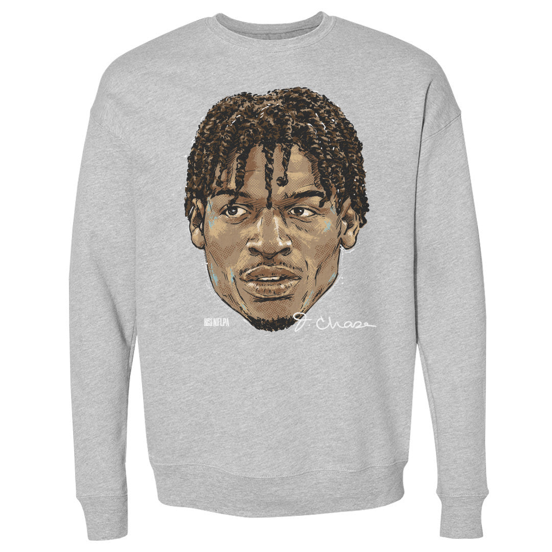 Ja&#39;Marr Chase Men&#39;s Crewneck Sweatshirt | 500 LEVEL