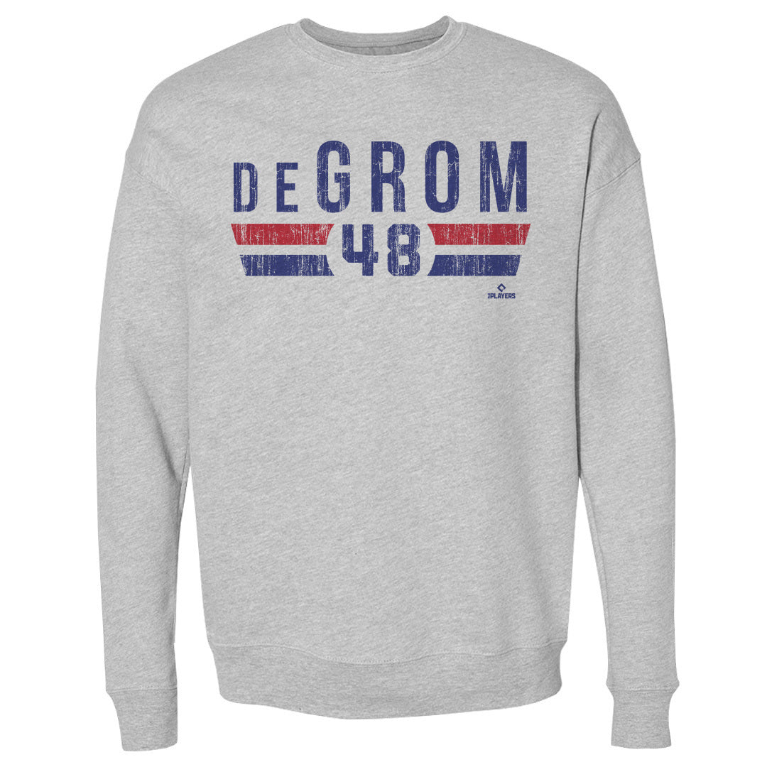 Jacob deGrom Men&#39;s Crewneck Sweatshirt | 500 LEVEL