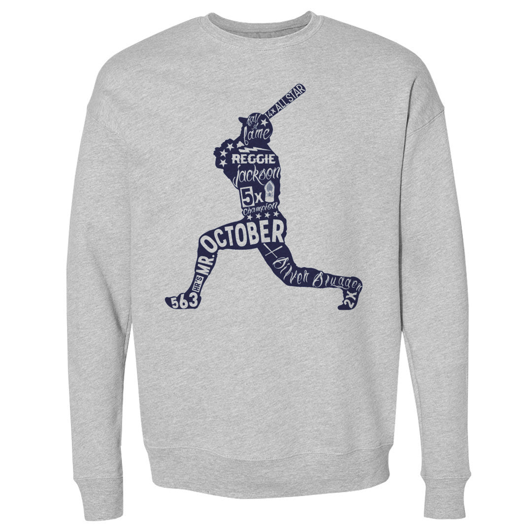 Reggie Jackson Men&#39;s Crewneck Sweatshirt | 500 LEVEL