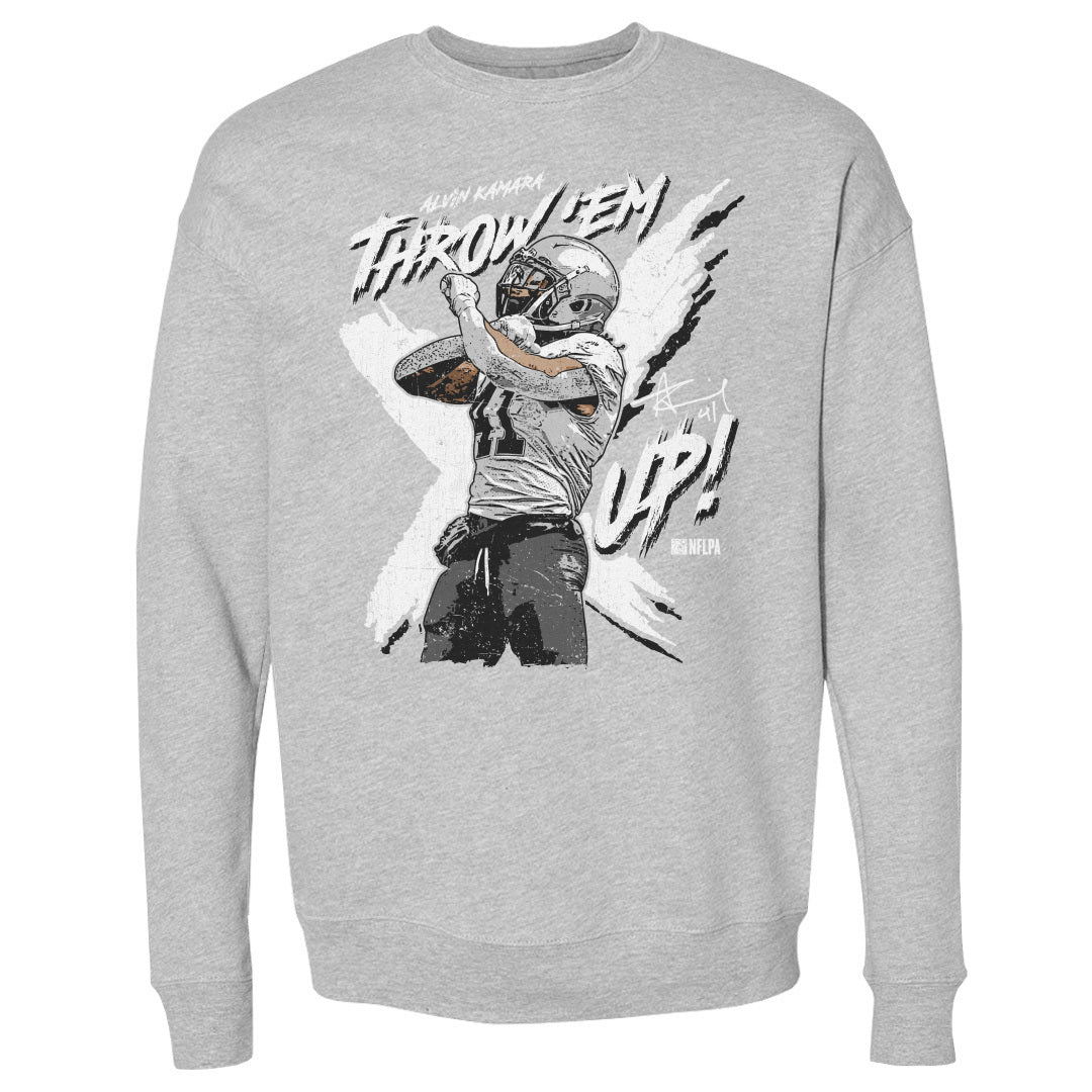 Alvin Kamara Men&#39;s Crewneck Sweatshirt | 500 LEVEL