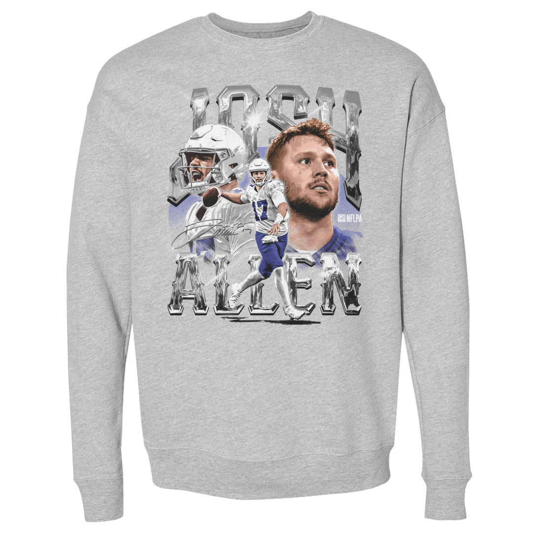 Josh Allen Men&#39;s Crewneck Sweatshirt | 500 LEVEL