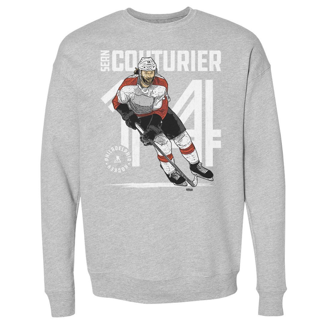 Sean Couturier Men&#39;s Crewneck Sweatshirt | 500 LEVEL