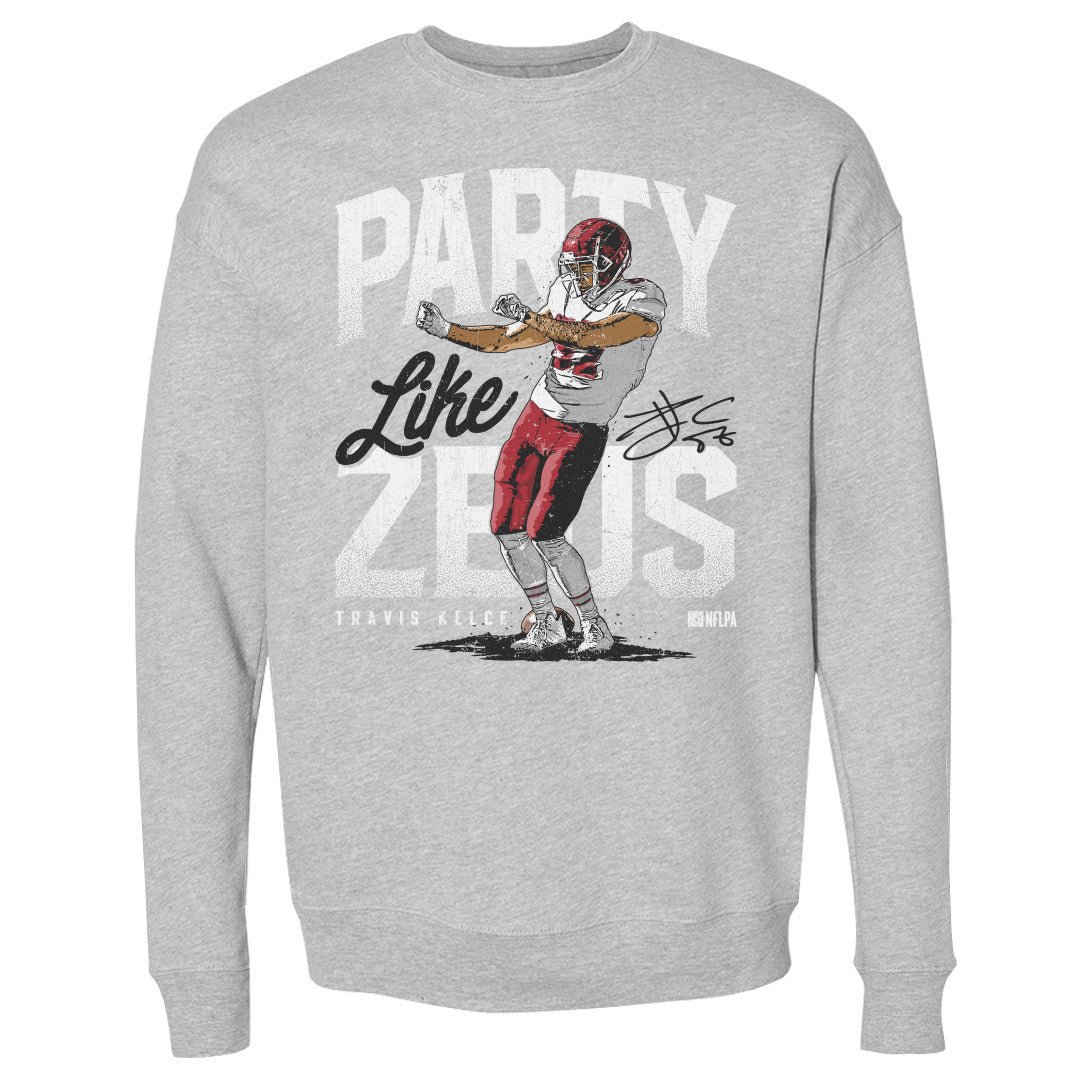 Travis Kelce Men&#39;s Crewneck Sweatshirt | 500 LEVEL