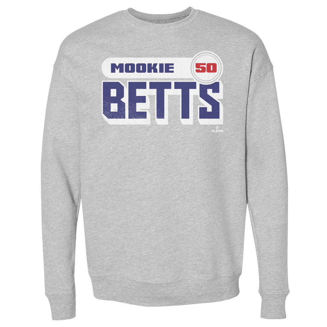 Mookie Betts Men&#39;s Crewneck Sweatshirt | 500 LEVEL