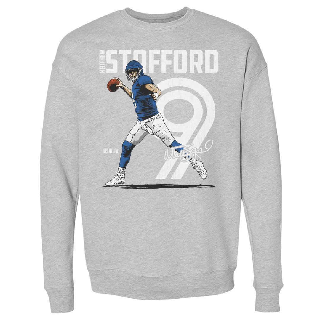 Matthew Stafford Men&#39;s Crewneck Sweatshirt | 500 LEVEL