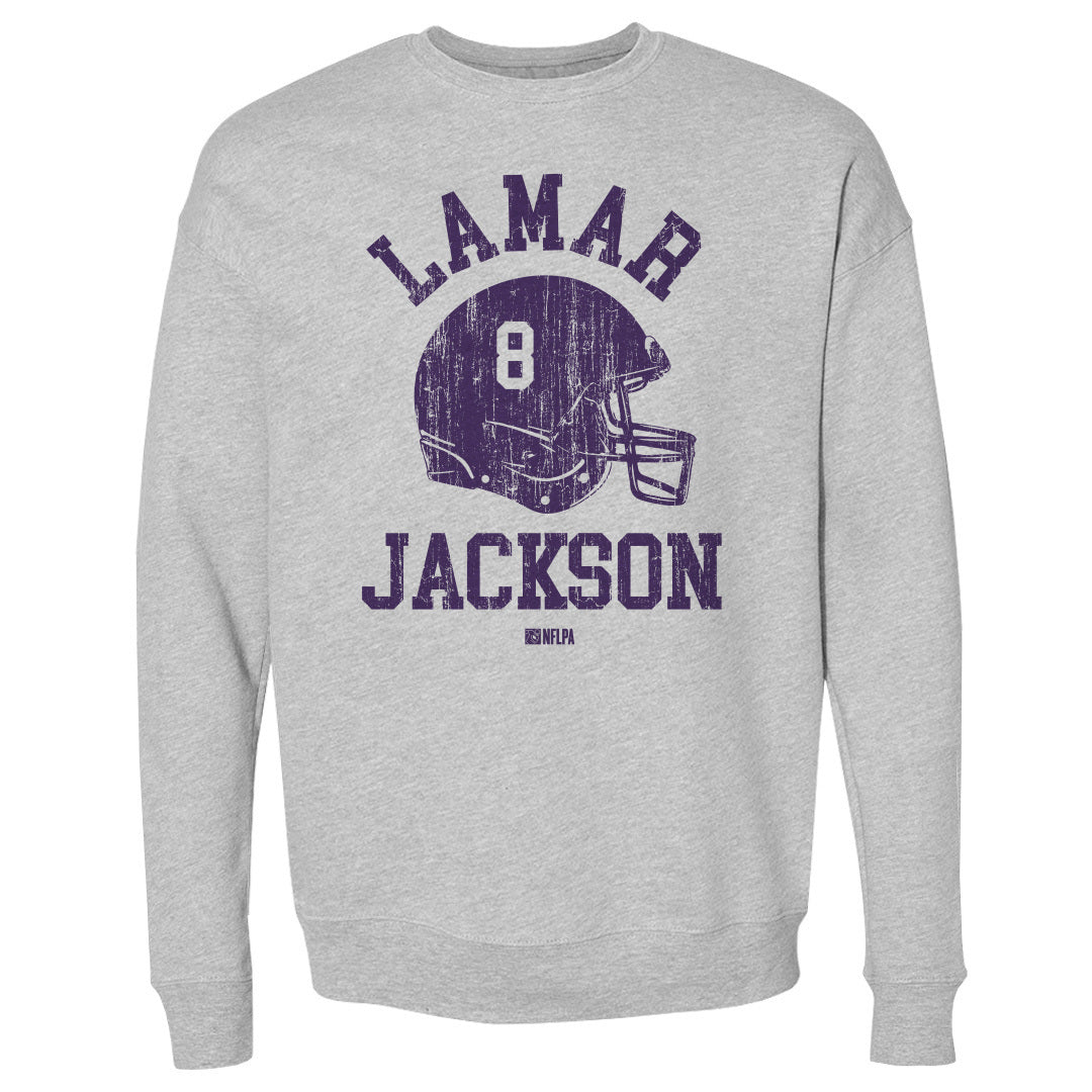 Lamar Jackson Men&#39;s Crewneck Sweatshirt | 500 LEVEL