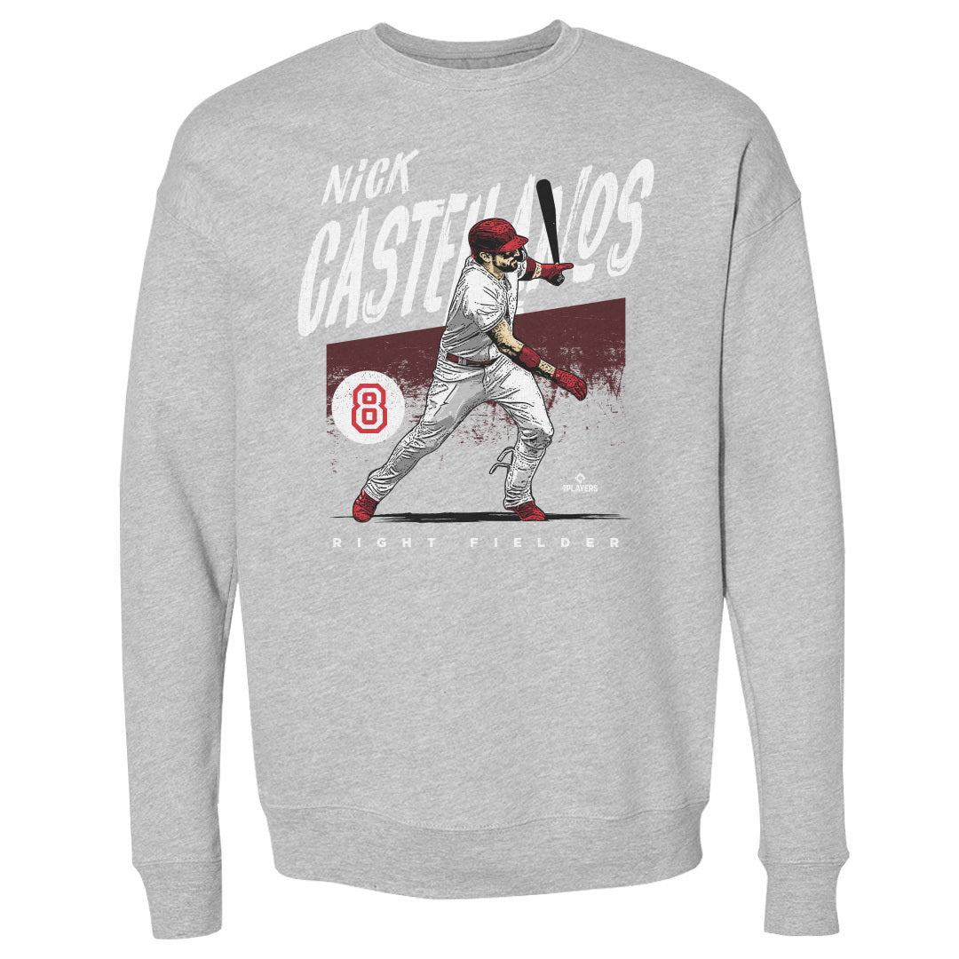 Nick Castellanos Men&#39;s Crewneck Sweatshirt | 500 LEVEL