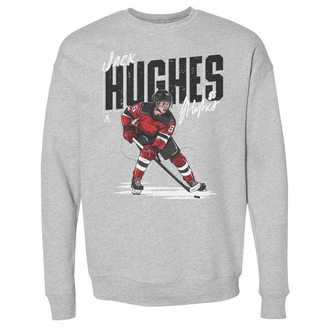 Jack Hughes Men&#39;s Crewneck Sweatshirt | 500 LEVEL