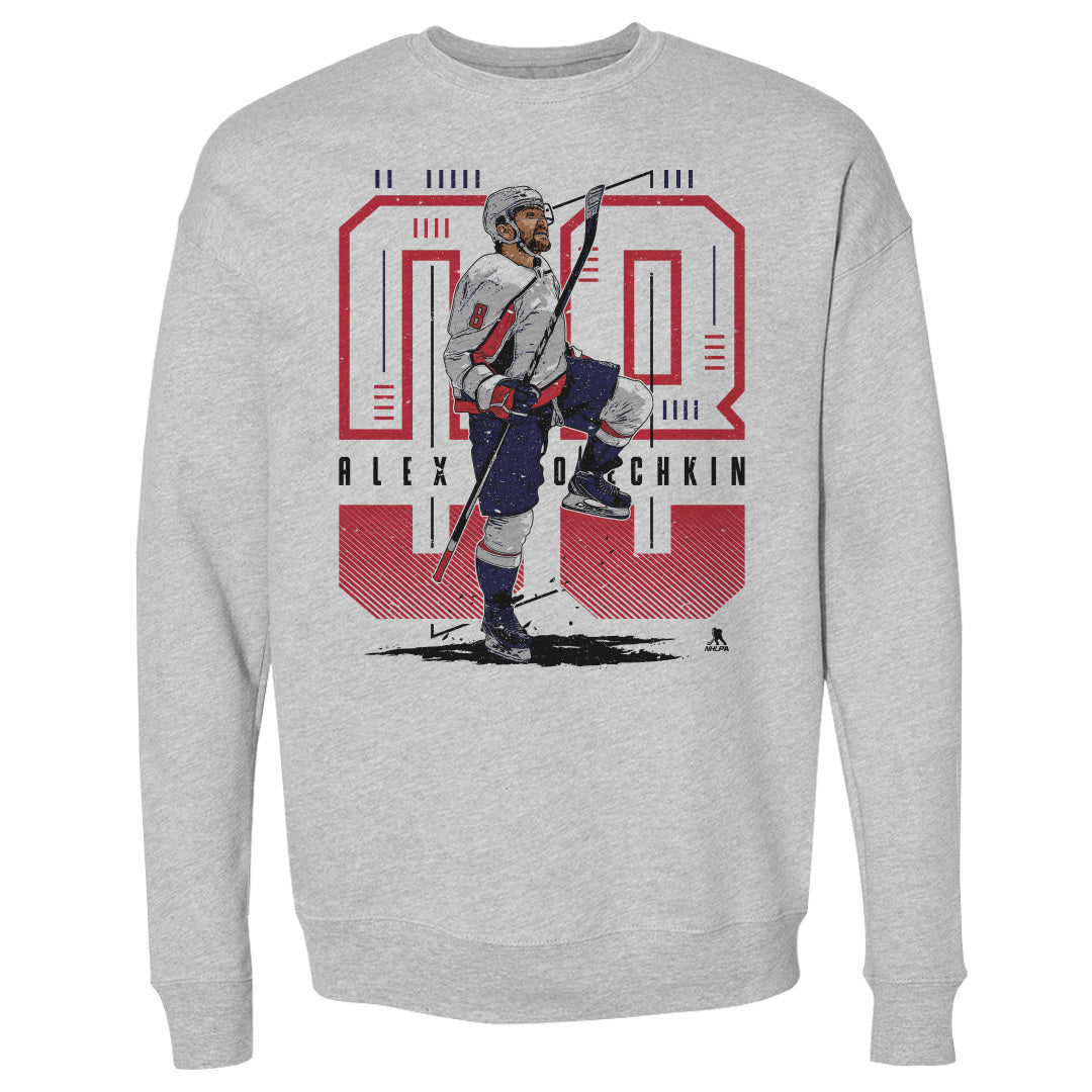 Alex Ovechkin Men&#39;s Crewneck Sweatshirt | 500 LEVEL