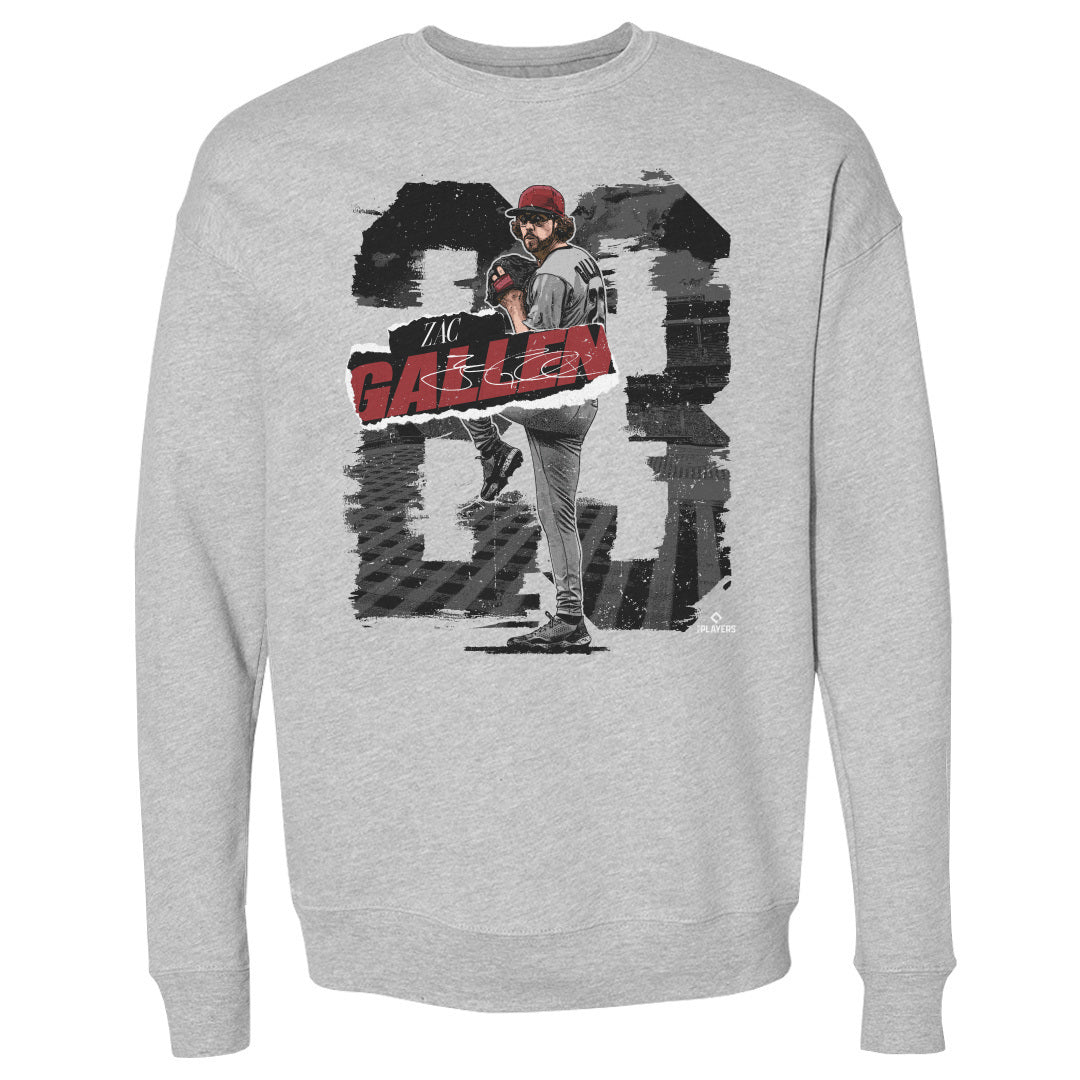 Zac Gallen Men&#39;s Crewneck Sweatshirt | 500 LEVEL