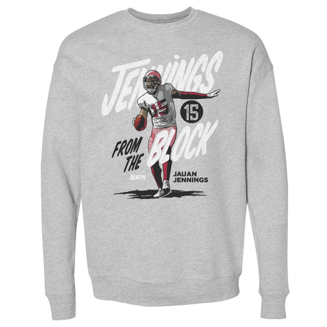 Jauan Jennings Men&#39;s Crewneck Sweatshirt | 500 LEVEL