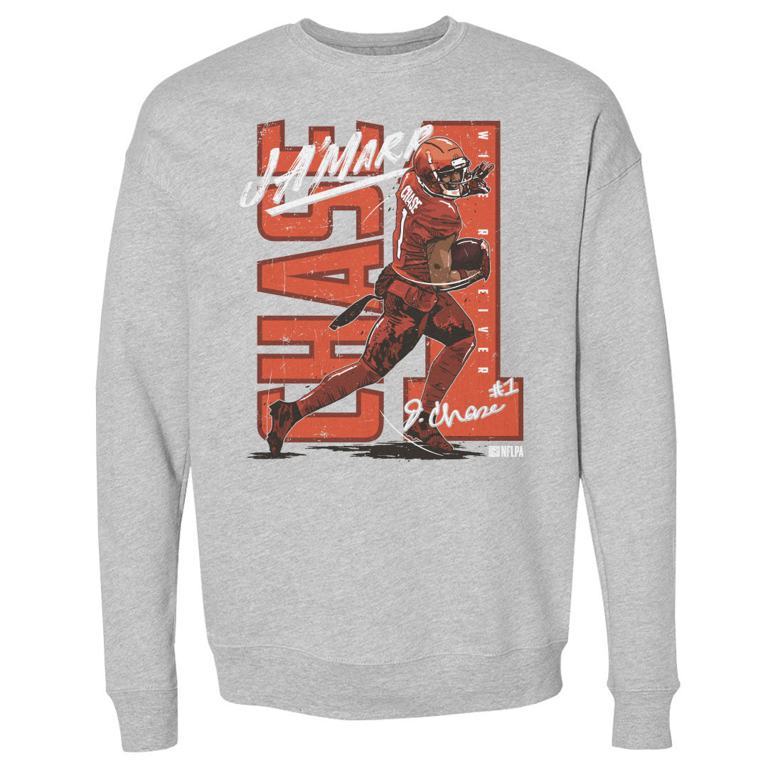 Ja&#39;Marr Chase Men&#39;s Crewneck Sweatshirt | 500 LEVEL