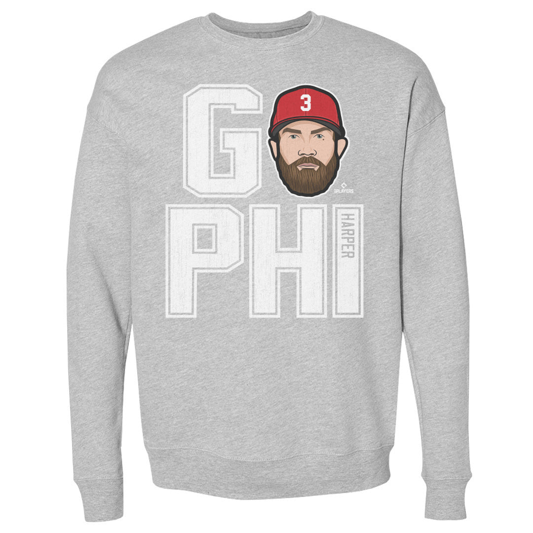 Bryce Harper Men&#39;s Crewneck Sweatshirt | 500 LEVEL