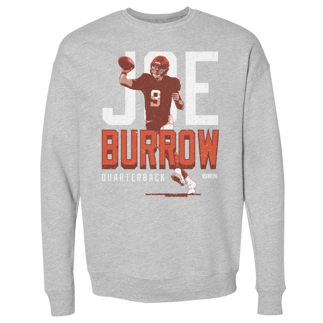 Joe Burrow Men&#39;s Crewneck Sweatshirt | 500 LEVEL