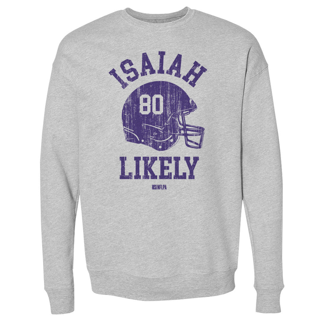 Isaiah Likely Men&#39;s Crewneck Sweatshirt | 500 LEVEL