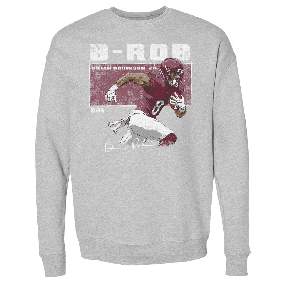 Brian Robinson Jr. Men&#39;s Crewneck Sweatshirt | 500 LEVEL