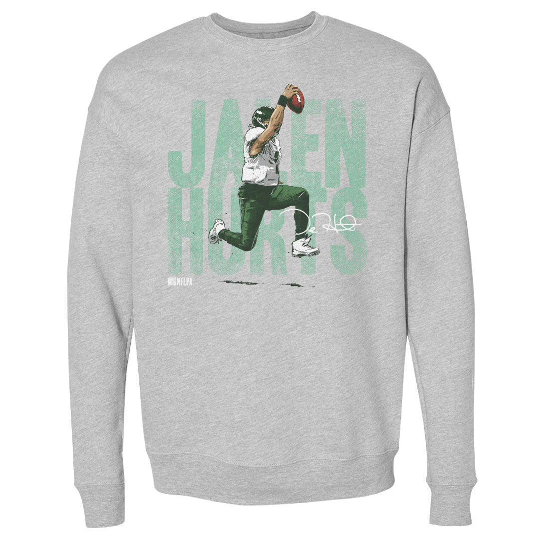 Jalen Hurts Men&#39;s Crewneck Sweatshirt | 500 LEVEL