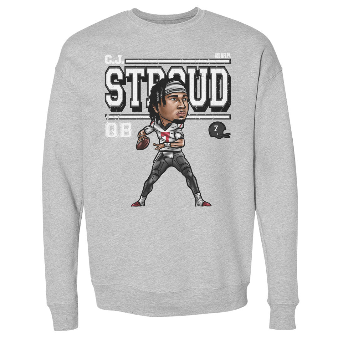 C.J. Stroud Men&#39;s Crewneck Sweatshirt | 500 LEVEL