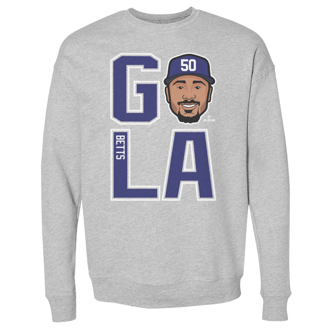 Mookie Betts Men&#39;s Crewneck Sweatshirt | 500 LEVEL