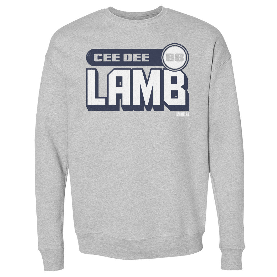 CeeDee Lamb Men&#39;s Crewneck Sweatshirt | 500 LEVEL