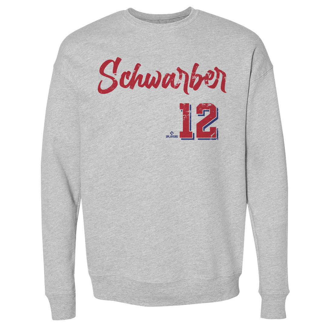 Kyle Schwarber Men&#39;s Crewneck Sweatshirt | 500 LEVEL