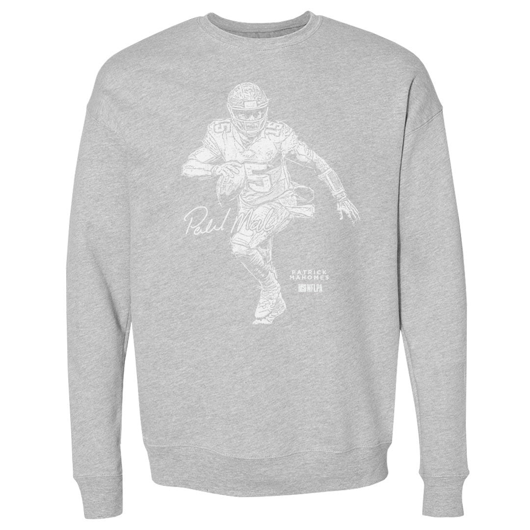 Patrick Mahomes Men&#39;s Crewneck Sweatshirt | 500 LEVEL