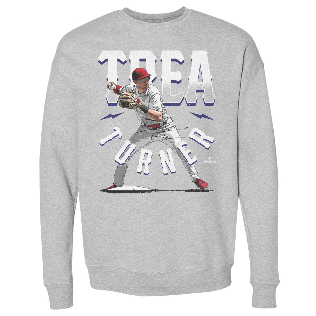 Trea Turner Men&#39;s Crewneck Sweatshirt | 500 LEVEL