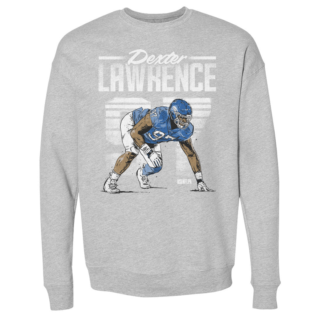 Tshirtsedge Dexter Lawrence II Name & Number T-Shirt - Red