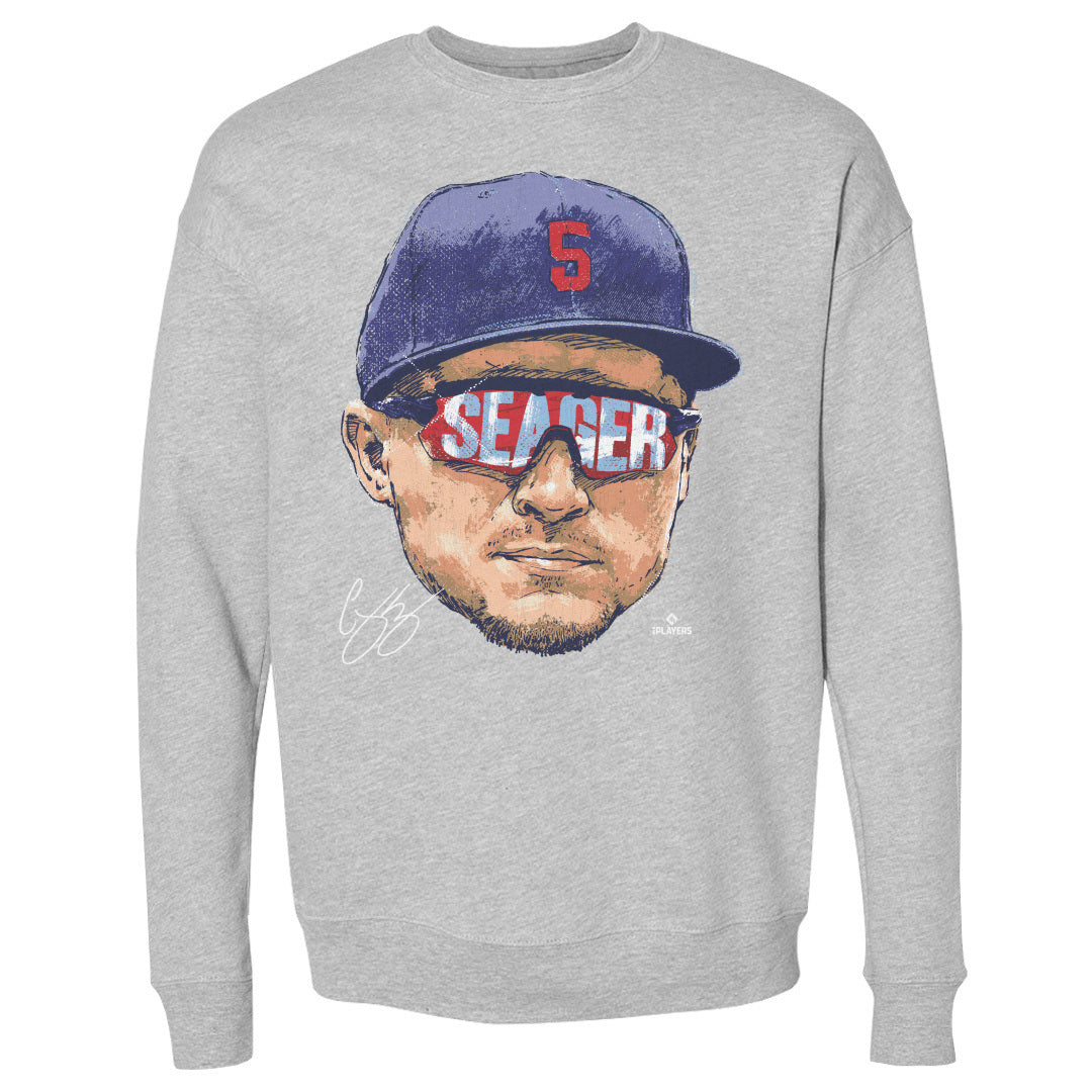 Corey Seager Men&#39;s Crewneck Sweatshirt | 500 LEVEL