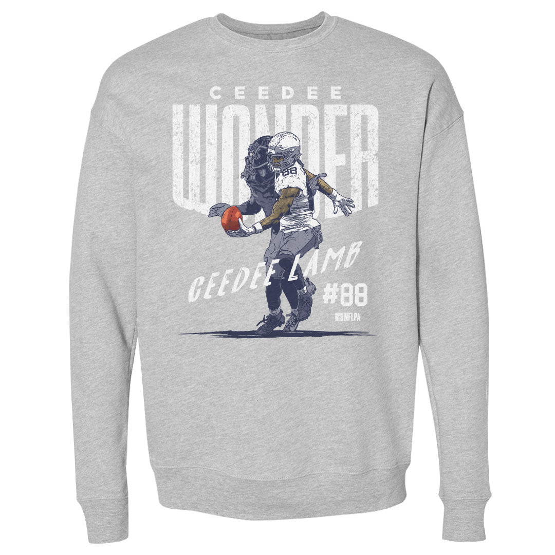 CeeDee Lamb Men&#39;s Crewneck Sweatshirt | 500 LEVEL