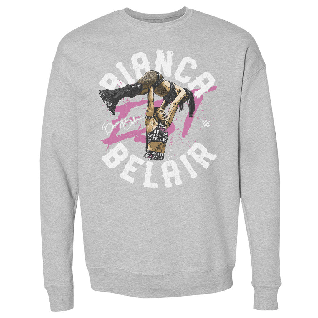 Bianca Belair Men&#39;s Crewneck Sweatshirt | 500 LEVEL