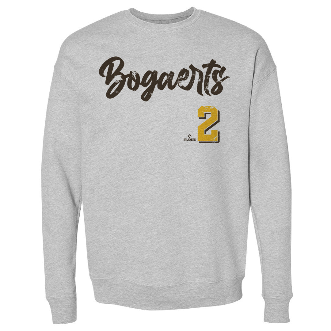 Xander Bogaerts Men&#39;s Crewneck Sweatshirt | 500 LEVEL