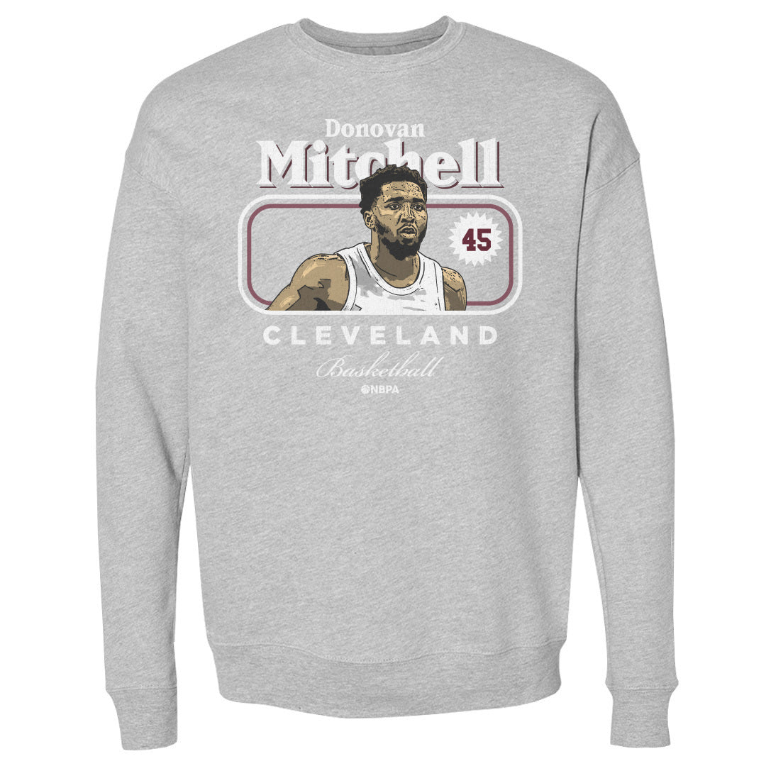 Donovan Mitchell Men&#39;s Crewneck Sweatshirt | 500 LEVEL