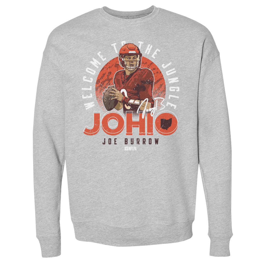 Joe Burrow Men&#39;s Crewneck Sweatshirt | 500 LEVEL