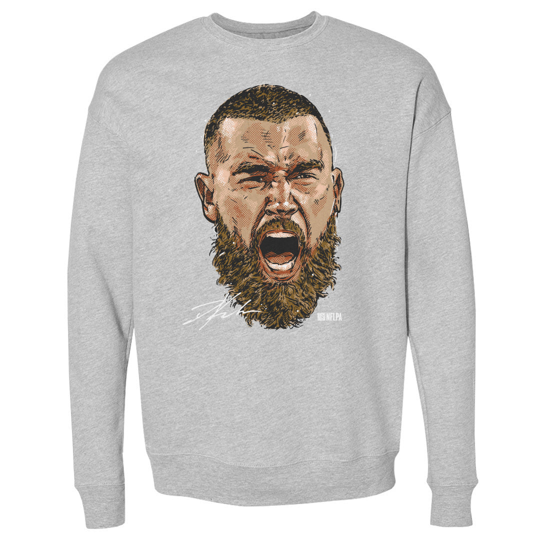 Travis Kelce Men&#39;s Crewneck Sweatshirt | 500 LEVEL