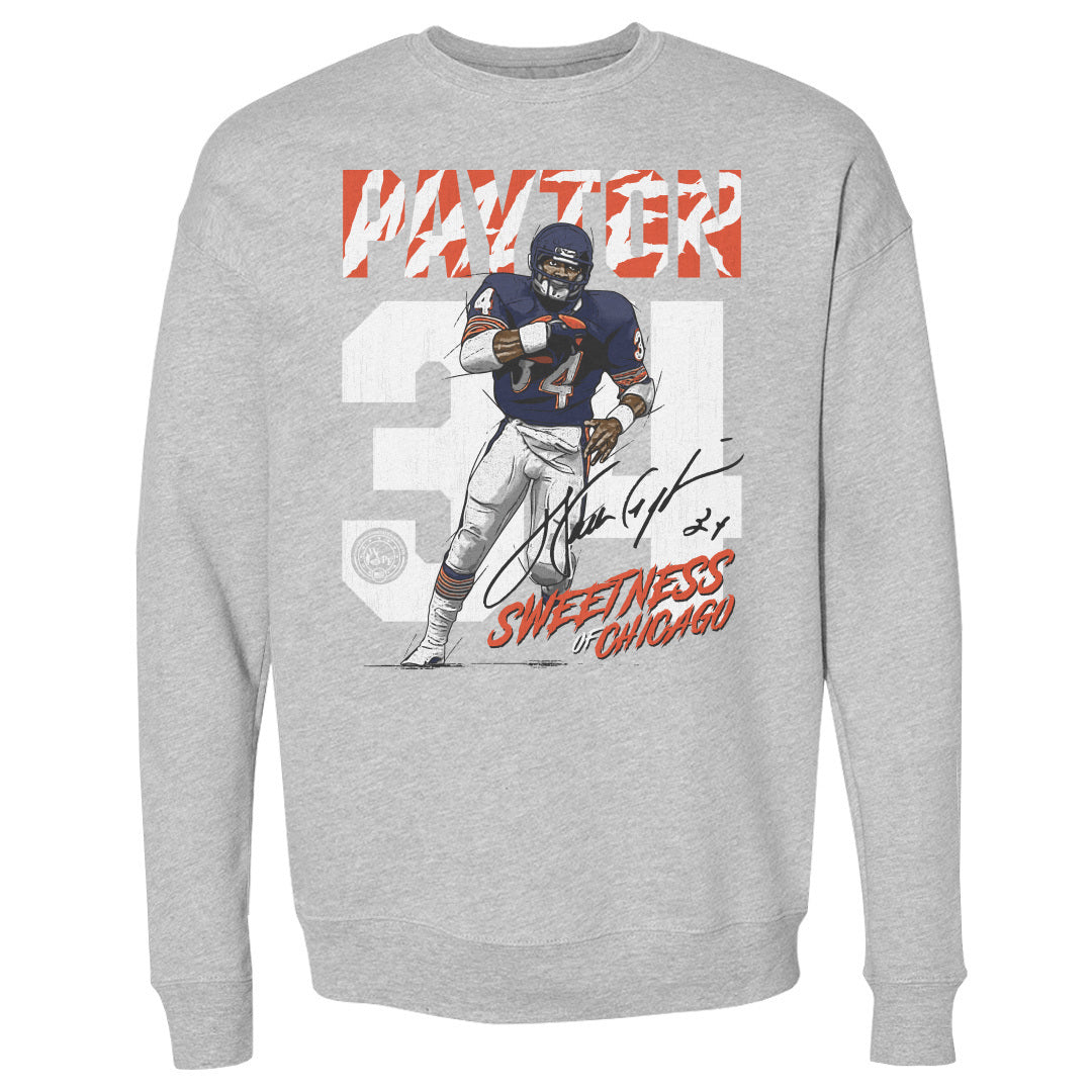 Walter Payton Men&#39;s Crewneck Sweatshirt | 500 LEVEL