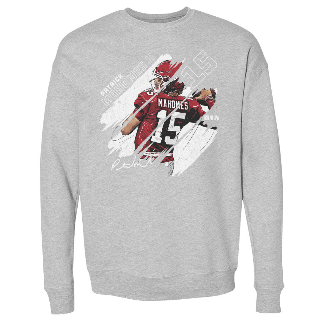 Patrick Mahomes Men&#39;s Crewneck Sweatshirt | 500 LEVEL