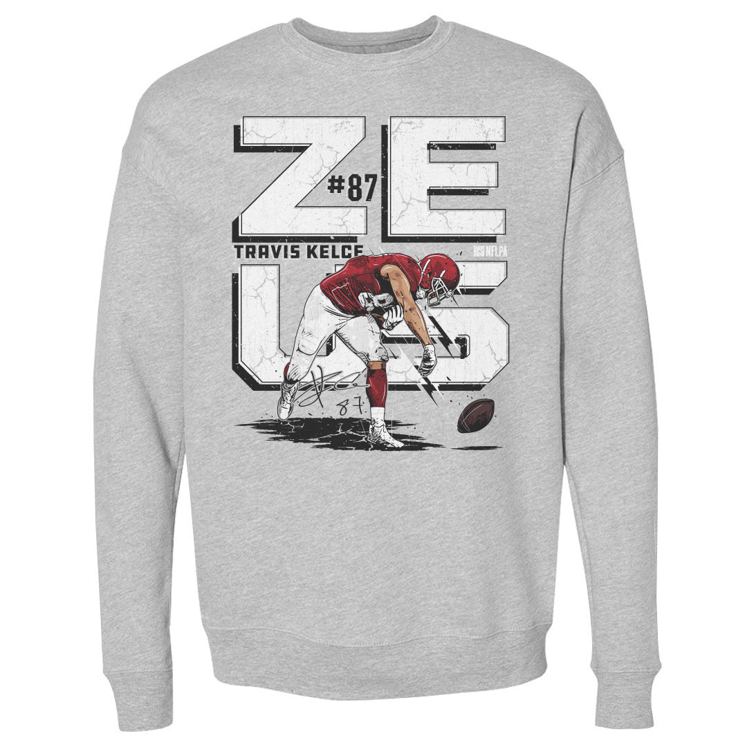 Travis Kelce Men&#39;s Crewneck Sweatshirt | 500 LEVEL