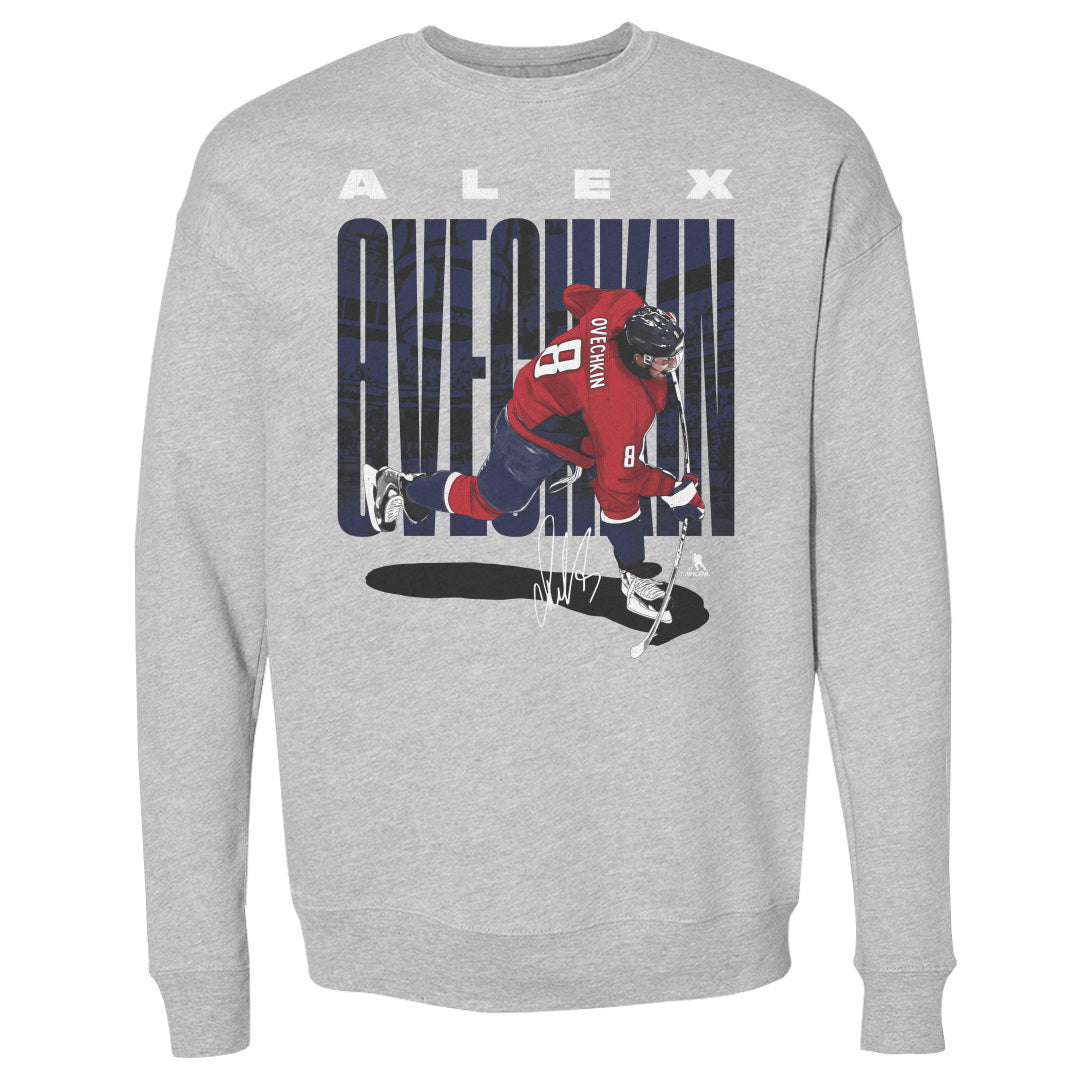 Alex Ovechkin Men&#39;s Crewneck Sweatshirt | 500 LEVEL