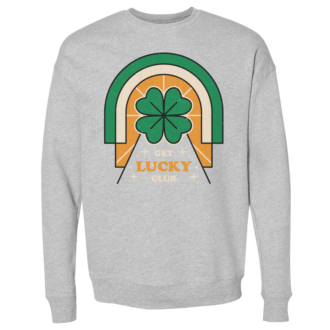 St. Patrick&#39;s Day Men&#39;s Crewneck Sweatshirt | 500 LEVEL