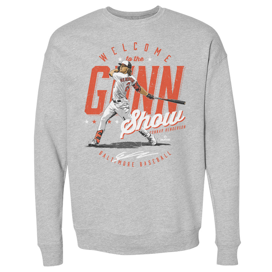 Gunnar Henderson Men&#39;s Crewneck Sweatshirt | 500 LEVEL